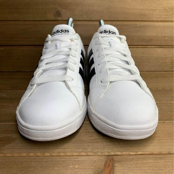 Womens Adidas Neo Cloudfoam AW4409 White Casual Shoes Sneakers Size 7.5 - Picture 8 of 8